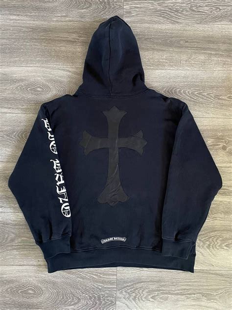 chrome hearts zip up hoodie replica|chrome heart hoodie grailed.